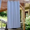 Brand new 😉 Outdoor Blackout Curtain Panel - Gray - 52 in x 84 in by Sunnydaze Decor 🔔