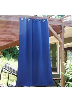 Deals 🛒 Outdoor Blackout Curtain Panel - Blue - 52 in x 84 in by Sunnydaze Decor 🔥