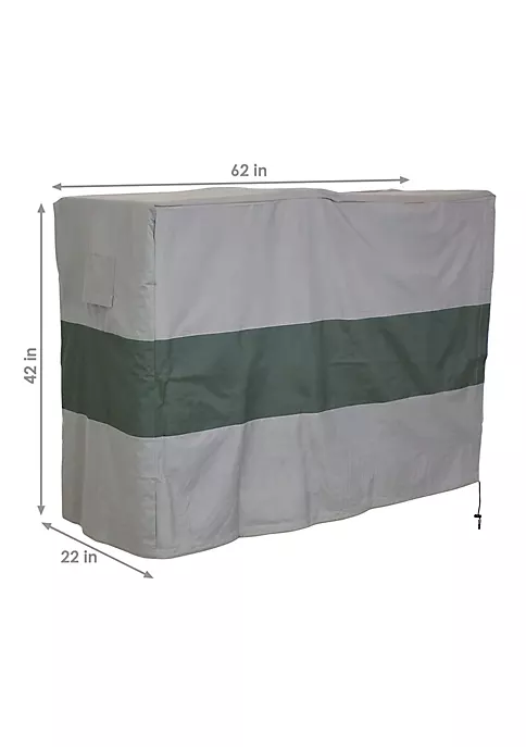 Coupon 👍 Sunnydaze Log Rack Cover - Gray with Green Stripe - 5-Foot by Sunnydaze Decor 😀 7 Coupon 👍 Sunnydaze Log Rack Cover - Gray with Green Stripe - 5-Foot by Sunnydaze Decor 😀 - Image 5