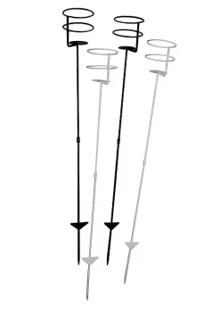 Outlet 🎁 Sunnydaze Outdoor Universal Beverage/Drink Holder Stakes - Set of 4 by Sunnydaze Decor 🔔 -Sunnydaze Decor Shop Belk 9492