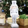 Buy 💯 Tabletop ❄ Christmas Countdown Indoor Nutcracker Statue - 13.75 in by Sunnydaze Decor 🎁
