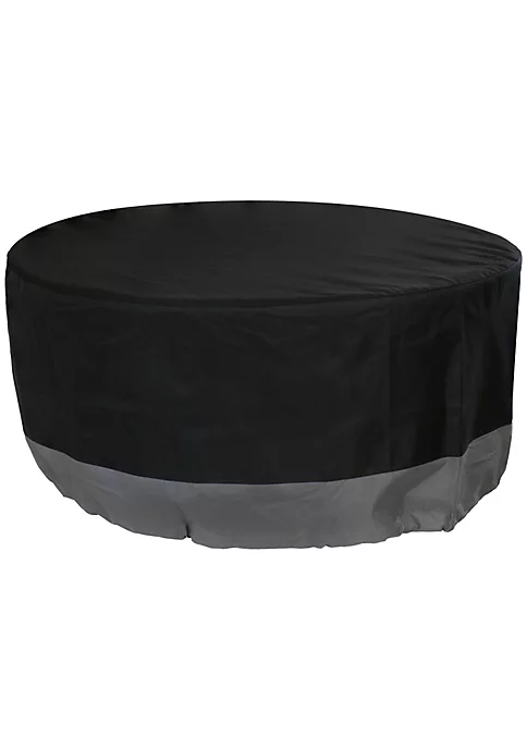 Brand new ๐ 40 in 2-Tone Polyester Round Outdoor Fire Pit Cover - Gray/Black by Sunnydaze Decor ๐ 4 Brand new ๐ 40 in 2-Tone Polyester Round Outdoor Fire Pit Cover - Gray/Black by Sunnydaze Decor ๐ - Image 2