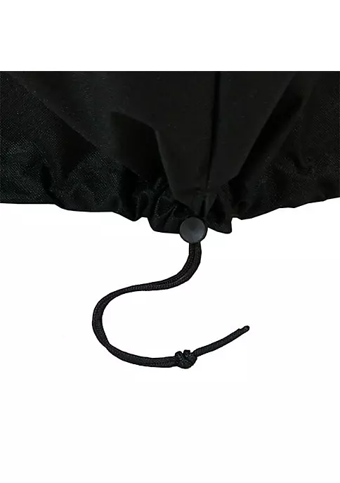 Budget ⭐ 30 in Heavy-Duty PVC Round Outdoor Fire Pit Cover - Black by Sunnydaze Decor ❤️ 5 Budget ⭐ 30 in Heavy-Duty PVC Round Outdoor Fire Pit Cover - Black by Sunnydaze Decor ❤️ - Image 3