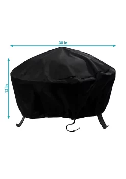 Budget ⭐ 30 in Heavy-Duty PVC Round Outdoor Fire Pit Cover - Black by Sunnydaze Decor ❤️ 12 Budget ⭐ 30 in Heavy-Duty PVC Round Outdoor Fire Pit Cover - Black by Sunnydaze Decor ❤️ -Sunnydaze Decor Shop Belk 9559