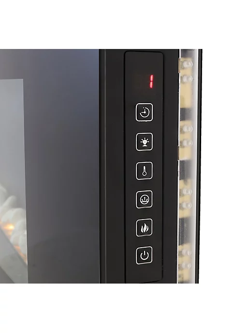 Best Pirce ❤️ 42 in Curved Face Wall Mount or Freestanding Electric Fireplace by Sunnydaze Decor 🤩 5 Best Pirce ❤️ 42 in Curved Face Wall Mount or Freestanding Electric Fireplace by Sunnydaze Decor 🤩 - Image 3