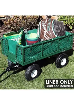 Promo 🤩 Sunnydaze Liner for Dump Cart - Green by Sunnydaze Decor 🧨