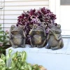 Best deal 🧨 Hear No Evil, See No Evil, and Speak No Evil Frog Statues - 10 in by Sunnydaze Decor 🤩
