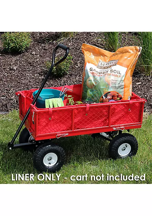 Brand new ๐งจ Sunnydaze Liner for Utility Cart - Red by Sunnydaze Decor ๐ 6 Brand new ๐งจ Sunnydaze Liner for Utility Cart - Red by Sunnydaze Decor ๐ - Image 4