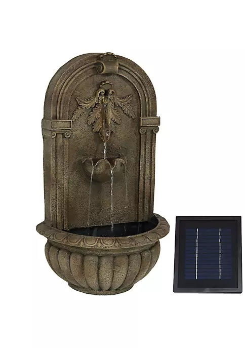 Best Pirce 💯 Florence Outdoor Solar Wall Fountain with Battery - Florentine by Sunnydaze Decor 🥰 4 Best Pirce 💯 Florence Outdoor Solar Wall Fountain with Battery - Florentine by Sunnydaze Decor 🥰 - Image 2