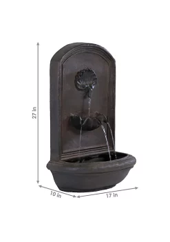 Buy โค๏ธ Seaside Outdoor Solar Wall Fountain with Battery - Iron by Sunnydaze Decor ๐ 10 Buy โค๏ธ Seaside Outdoor Solar Wall Fountain with Battery - Iron by Sunnydaze Decor ๐ -Sunnydaze Decor Shop Belk 9714