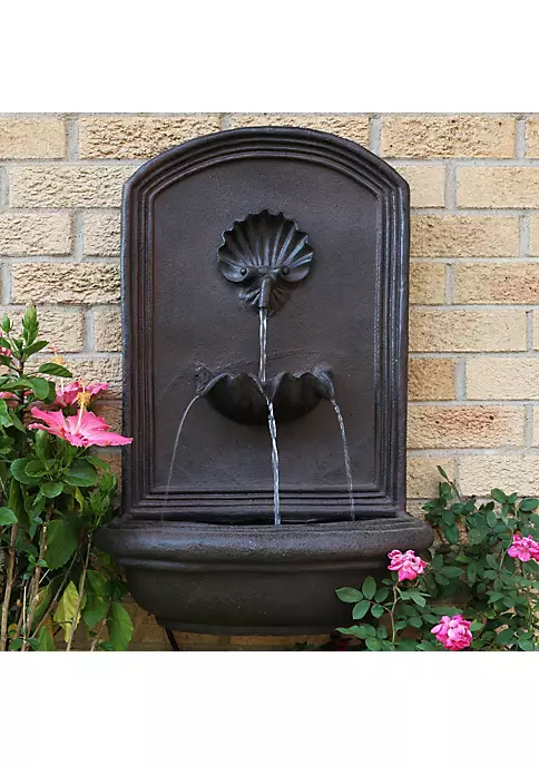 Promo ๐ฅ Seaside Polystone Outdoor Solar Wall Fountain - Iron by Sunnydaze Decor ๐ 7 Promo ๐ฅ Seaside Polystone Outdoor Solar Wall Fountain - Iron by Sunnydaze Decor ๐ - Image 5
