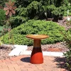 Wholesale ✔️ Duo-Tone Glazed Ceramic Bird Bath - 20.5 in - Lemon Cognac by Sunnydaze Decor 🧨 -Sunnydaze Decor Shop Belk 9774