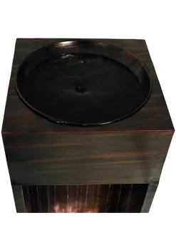 Cheap 🔥 Sunnydaze Tranquil Rain Shower Metal Outdoor Water Fountain - 39-Inch by Sunnydaze Decor 🎁 -Sunnydaze Decor Shop Belk 9827