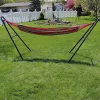 Deals ✔️ 2-Person Cotton Hammock with Universal Steel Stand - Sunset by Sunnydaze Decor 🥰 2 Deals ✔️ 2-Person Cotton Hammock with Universal Steel Stand - Sunset by Sunnydaze Decor 🥰 -Sunnydaze Decor Shop Belk 9853