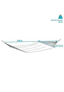 Deals 😀 2-Person Polyester Rope Hammock with Spreader Bars - Red by Sunnydaze Decor ✔️ 12 Deals 😀 2-Person Polyester Rope Hammock with Spreader Bars - Red by Sunnydaze Decor ✔️ -Sunnydaze Decor Shop Belk 9862