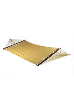Cheapest 👏 2-Person Polyester Rope Hammock with Spreader Bars - Tan by Sunnydaze Decor ✨ -Sunnydaze Decor Shop Belk 9865